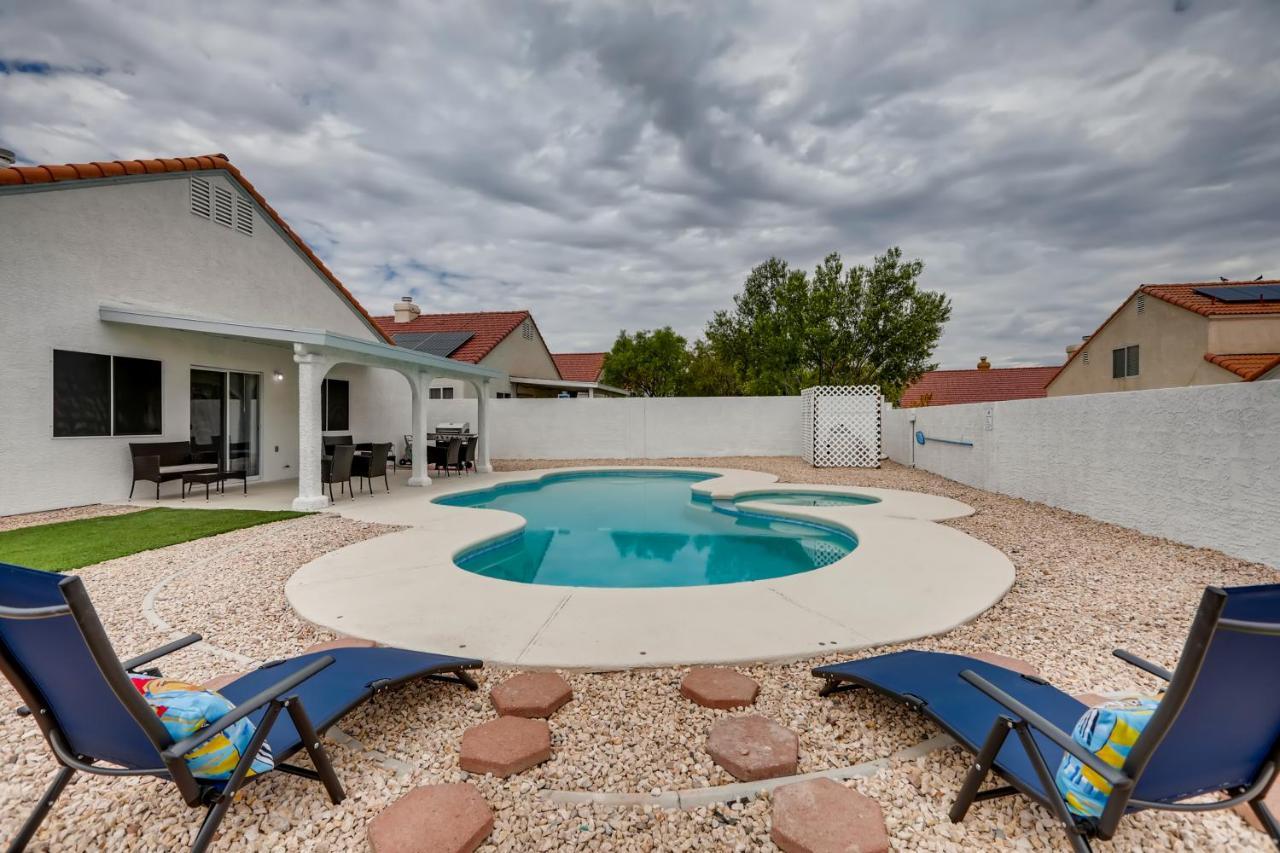 Luxurious House With A Pool, Spa, And Patio, Sleeps 6 Comfortably Λας Βέγκας Εξωτερικό φωτογραφία