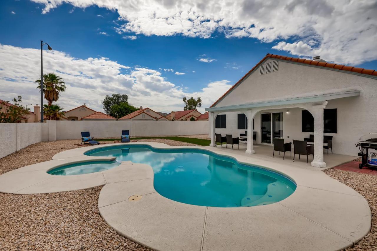 Luxurious House With A Pool, Spa, And Patio, Sleeps 6 Comfortably Λας Βέγκας Εξωτερικό φωτογραφία